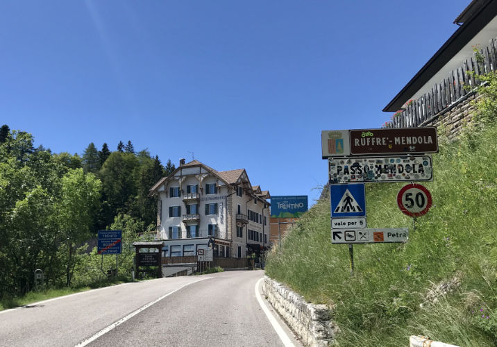Mendelpass Ziel